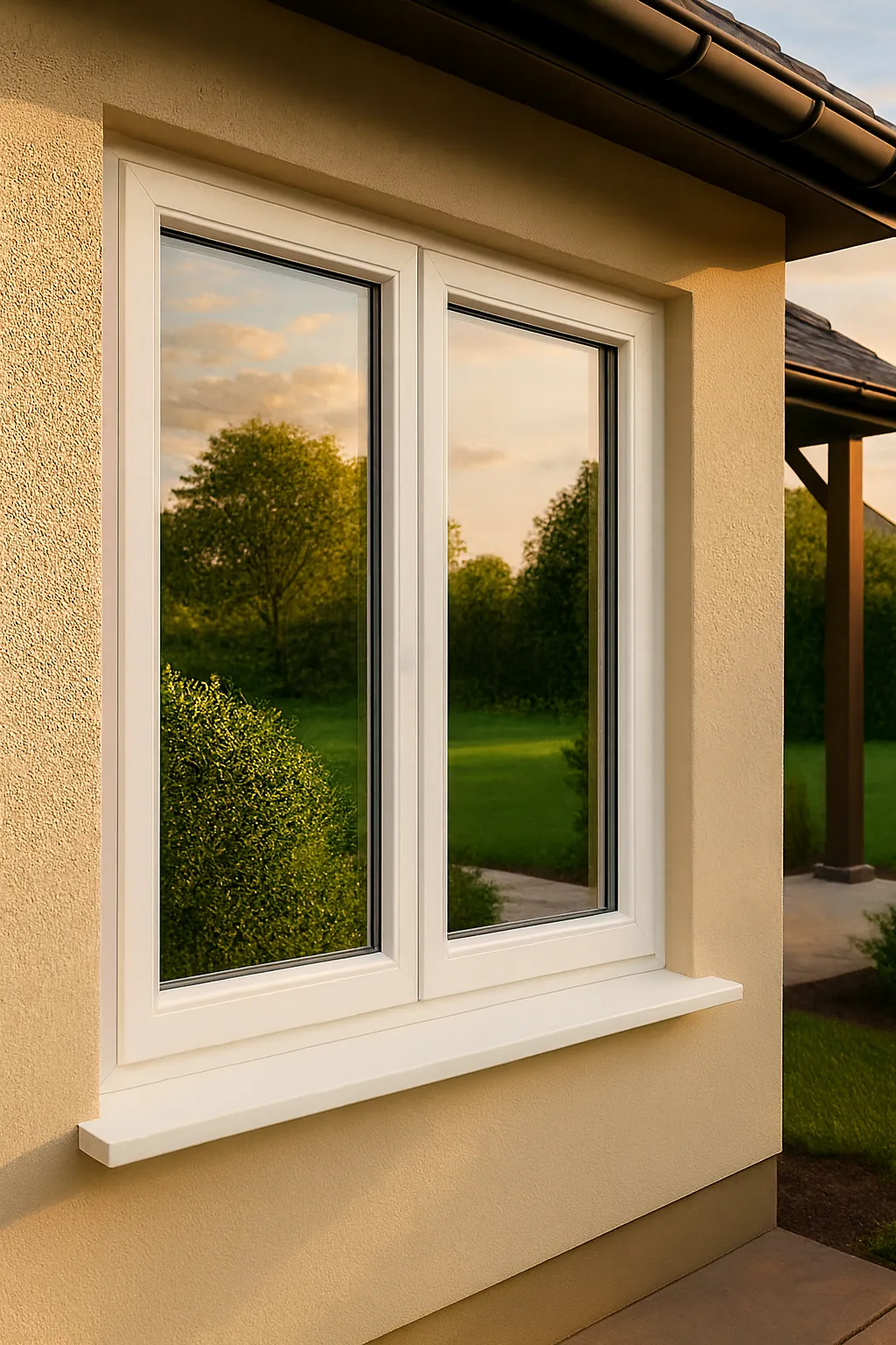 Fenêtre PVC blanche